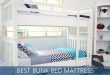 What's The Best Bunk Bed Mattress? - Top 5 Picks & Reviews For 20