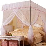Amazon.com: JQWUPUP Mosquito Net for Bed - 4 Corner Canopy for .