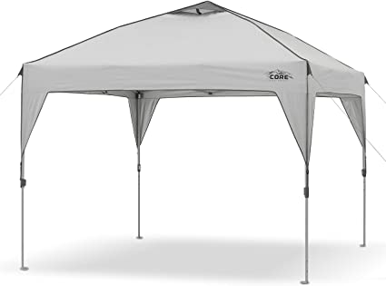 Amazon.com: Core 10' x 10' Instant Shelter Pop-Up Canopy Tent with .