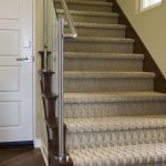 Modern Staircases Featuring Carpet | Patterned stair carpet .
