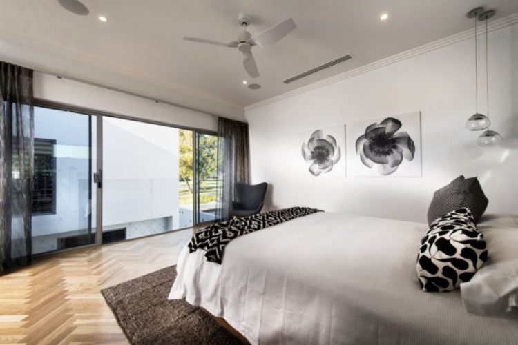 20 Beautiful Bedrooms With Modern Ceiling Fa
