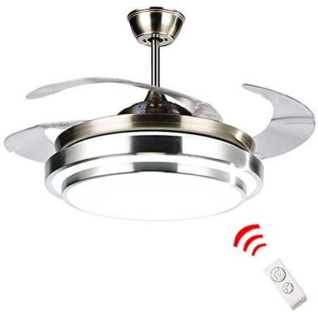 KALRI 42" Modern Ceiling Fan with LED Light Kit and Remote Control .