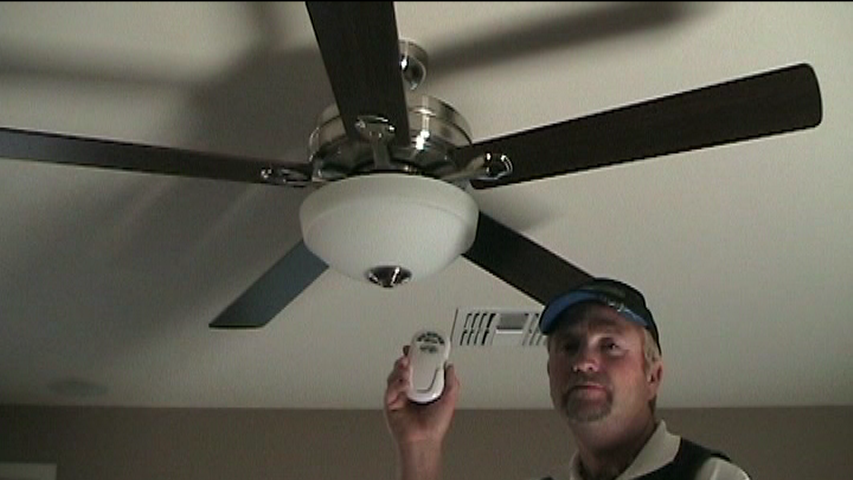 How To Install a Ceiling Fan With Remote Control : Electrical Onli