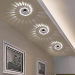 Modern Swirl LED Ceiling Light – Warm