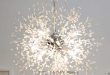 GDNS Chandeliers Firework LED Light Stainless Steel Crystal .