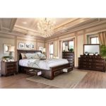 New Sales are Here. 25% Off Brown Cherry Bedroom Furniture 4pc Set .