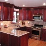 Cherry Oak Cabinets Kitchen | Kitchen renovation, Cherry wood .