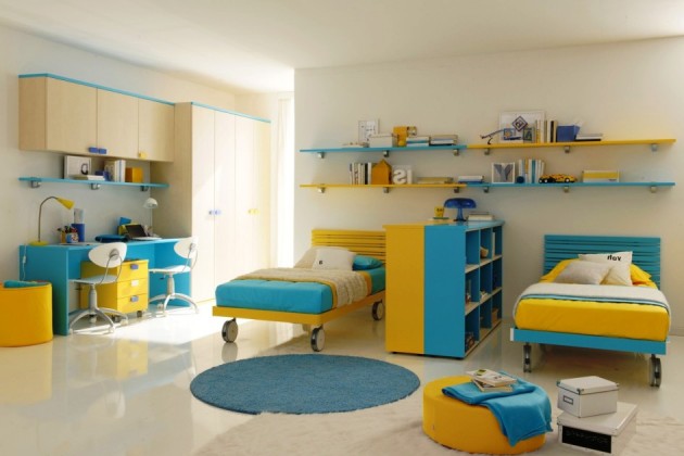 16 Functional Shared Kids Room Ideas For Two Childr