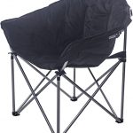 Amazon.com: ECOLINEAR Folding Saucer Moon Chair Portable Club Fur .