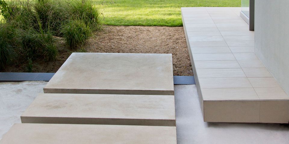 Modern Concrete Paver Walkway Ide