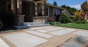 How difficult is it to pour concrete pavers in place