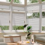 conservatory blinds duolight bright white easifit thermal blind .