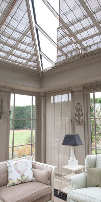 High-end automatic opening conservatory blinds | Conservatory .