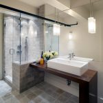 Contemporary bathroom pedant lighting ideas for small bathrooms .