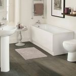 Modern bathroom suites - Contemporary Shower Bath, Basin & Toile
