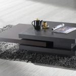 Wenge Contemporary Coffee Table | Modern living room table, Modern .