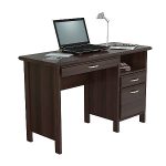 Inval Contemporary Computer Desk Espresso Wengue - Office Dep