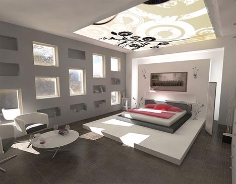 Home Interior Decorating: modern interior design ideas for bedroo