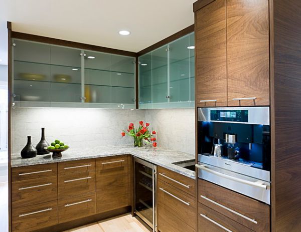28 Kitchen Cabinet Ideas With Glass Doors For A Sparkling Modern .