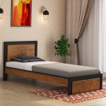Buy Deux Solid Wood Single Bed in Dual Tone Finish by Woodsworth .