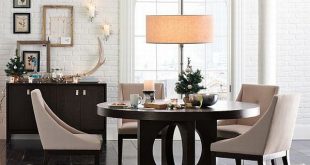 Curved Upholstered Dining Cha