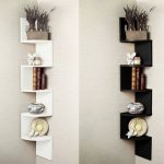 5 Tier Corner Shelf Floating Wall Shelves Storage Display | Et