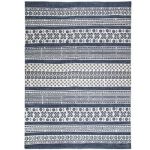 Blue & White Patterned Cotton Rug | Hobby Lobby | 14714
