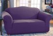 Amazon.com: JERSEY STRETCH Form Fit Couch Cover 2 Pc Slipcover Set .