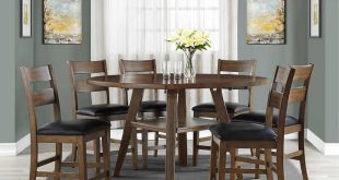 Square to Round 7-piece Counter-Height Dining S