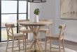 Keaton Round Counter Height Dining Table Beach - Picket House .