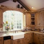 Bright Country Kitchen in the Suburbs | Rustic kitchen sinks .