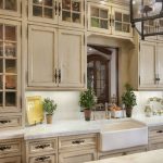 French Country White Kitchen Cabinets | Country kitchen cabinets .