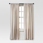 Farrah Curtain Panel Cream (54"x84") - Threshold™ : Targ