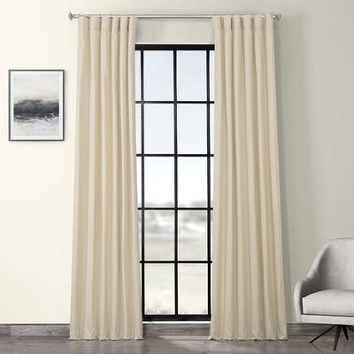 Buy Cream, 108 Inches Curtains & Drapes Online at Overstock | Our .