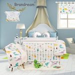 Amazon.com : Brandream Dinosaur Crib Bedding Sets for Boys with .