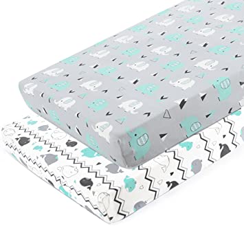 Amazon.com : Pack n Play Stretchy Fitted Pack n Play Playard Sheet .