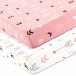 Amazon.com : Stretchy Fitted Crib Sheets Set-Brolex 2 Pack .