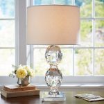 Carlotta Faceted Crystal Table Lamp Base | Room lamp, Bedroom .