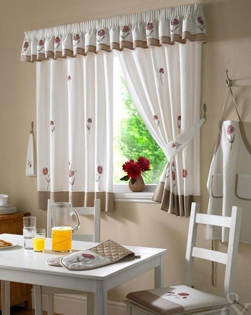 Contemporary Kitchen Curtain Designs | Decoração de casa, Cortinas .