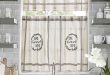 Home Sweet Home Kitchen Window Curtain Tiers and Valance | Bed .