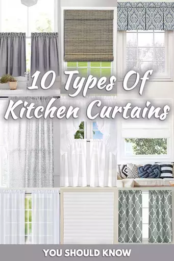 10 Types Of Kitchen Curtains You Should Know - Home Decor Bli
