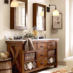 35 Ideas for Rustic Bathroom Vanities - Bathroom Ide
