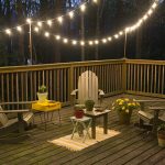 DIY Deck Lighting | Hearts and Shar
