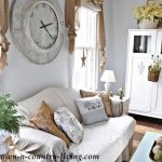 Country Decorating Style in a Farmhouse Family Room - Live .