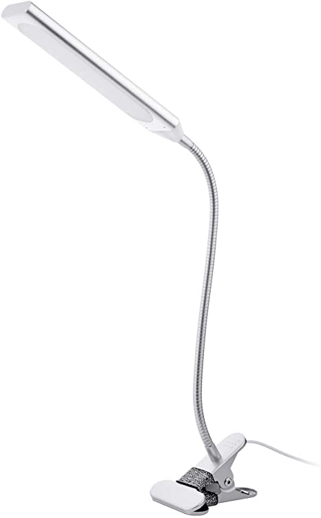 Clamp Desk Lamp, Led Clip on Reading Light, 5W Energy-Saving USB .