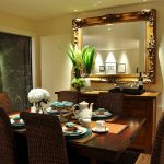 Dining room buffet decorating ideas with large antique framed .