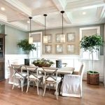 Large Dining Room Decorating Ideas Table Top Decor Size Rooms .