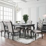 Furniture of America | CM3219GY-T Amina Dining Room Set .