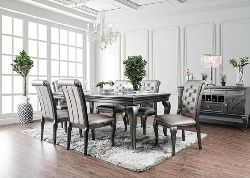 Furniture of America | CM3219GY-T Amina Dining Room Set .