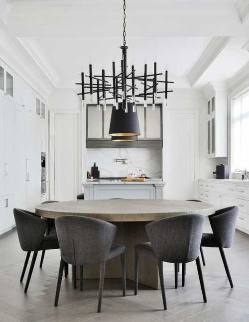 7 Savvy Favorites: Contemporary & Modern Round Dining Room Tables .